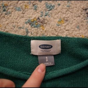 Old Navy sweater.